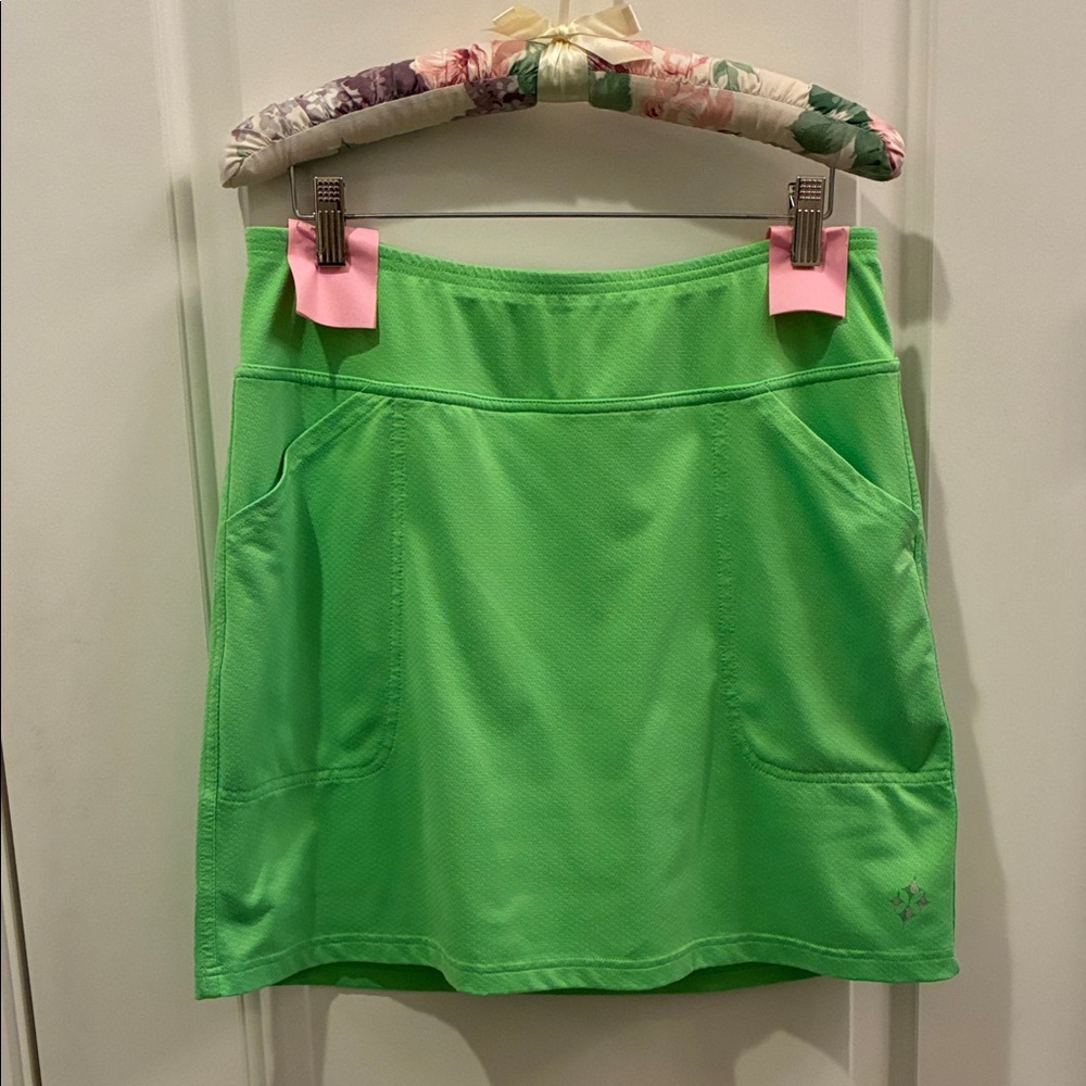 JoFIT GOLF SKORT M Bright Green Athletic Skirt